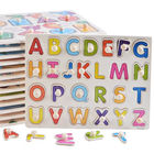 DIY Alphabet Letter Paper Jigsaw Puzzle , Custom Made Puzzles For Kids