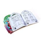 Coloring Book with Stickers for Children, mermaid purse book, Professional custom book printing