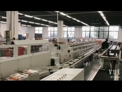 Automatic binding production line