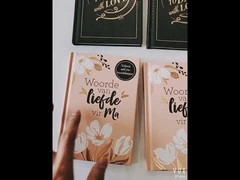 Perfect hardcover binding notebook with hotstamping